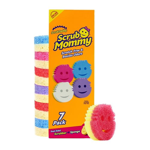 Scrub Daddy Scrub Mommy Kitchen Sponges (7 Count)